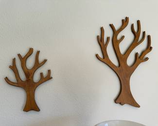 Wood Tree Cutout Wall Art