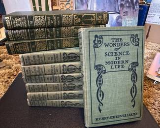 1912 The Wonders of Science in Modern Life 7 Volume Set by Henry Smith Williams, 1929 3 Volume Pocket Library of the World's Essential Knowledge
