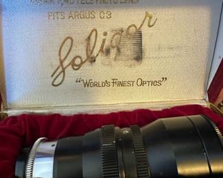 Soligor 135mm Lens - Fits Argus C3