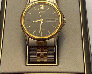 Citizen Men's Quartz Two Tone Watch