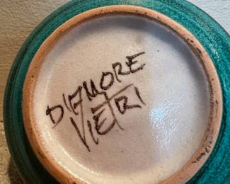 Vietri Italy Ceramic Vase by Luigi D'Amore