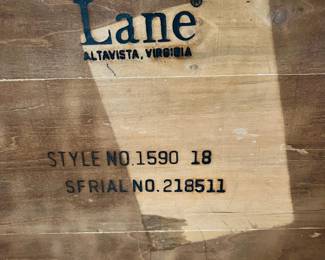 Lane Mid Century End Table