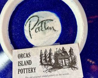 Orcas Island Pottery Plate by Matthew Patton