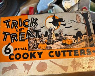 Trick or Treat Cooky Cutters - Set of 6