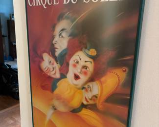 Framed Nouvelle Experience Cirque Du Soleil Poster