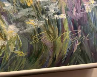 Framed Landscape Oil Painting by Susan Ryan
