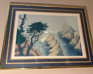 Framed Print "Cypress" by Phil