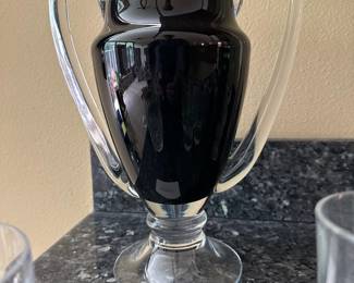 Mill Creek Country Club Sterling Cut Glass Trophy Cup