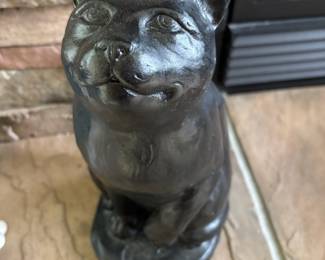 Black Cat Sculpture