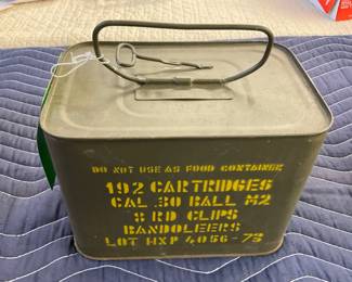 Lot# 117 - 192-Round Can of .30 Caliber