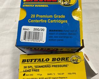 Lot# 44 - Two Boxes of Buffalo Bore and