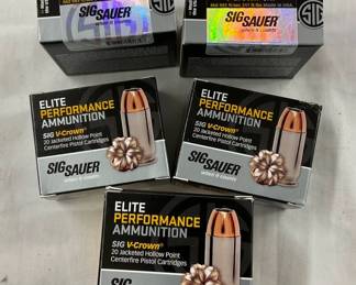 Lot# 30 - Five Boxes of SIG Sauer Elite