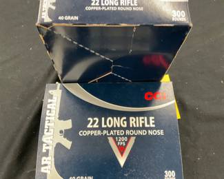 Lot# 136 - 600 Rounds of CCI .22 Long Ri