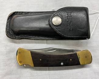 Lot# 195 - Buck 110 Folding Hunter Knife