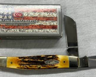 Lot# 190 - Case XX 5375 SS Stag Handle T