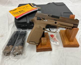 Lot# 334 - 387fp Sig Sauer P320-M17 Semi