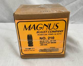 Lot# 440 - Magnus Bullet Company No. 210