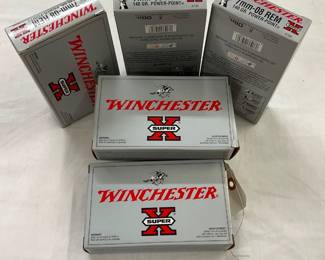Lot# 57 - Five Boxes of Winchester 7mm-0
