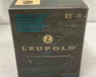 Lot# 510 - Leupold RX-III 8x28mm Digital