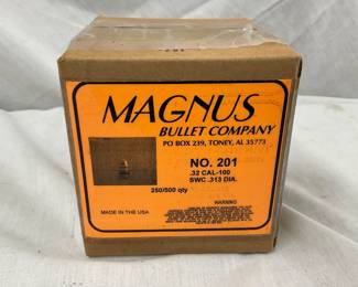 Lot# 439 - Box of Magnus Bullet Company