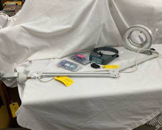 Lot# 545 - Luxo Fluorescent Magnifier La