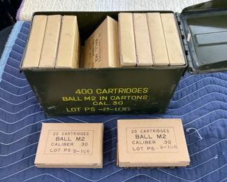 Lot# 115 - 400 Rounds of .30 Caliber Bal