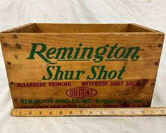 Lot# 223 - Remington Shur Shot Wooden Am