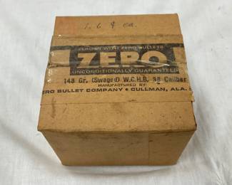Lot# 441 - Box of Zero 148-Grain W.C.H.B