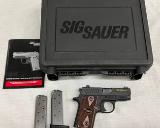 Lot# 267 - 325FP Sig Sauer P238 The Gamb