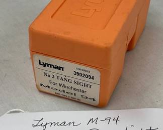 Lot# 519 - Lyman No. 2 Tang Sight for Wi