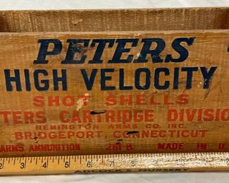 Lot# 214 - Peters High Velocity Wooden A