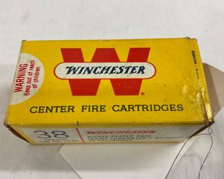 Lot# 38 - Winchester 38 Special Center F