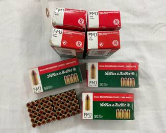 Lot# 11 - Sellier & Bellot 9mm Browning