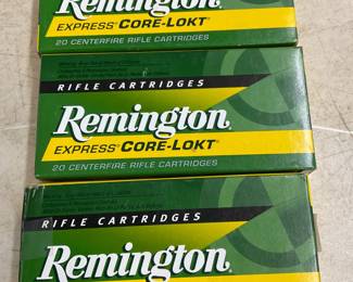 Lot# 470 - Three Boxes of Remington Expr