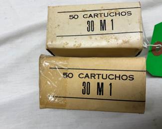 Lot# 155a - 100 Rounds of .30 M1 Carbine