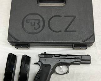 Lot# 260 - 322FP CZ 75 B 9mm Luger Pisto