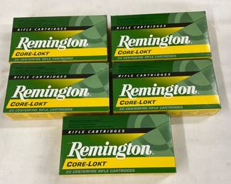 Lot# 94 - Five Boxes of Remington Core-L