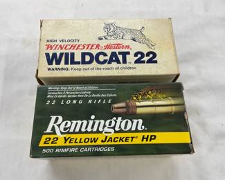 Lot# 132 - Two Boxes of .22 Long Rifle A