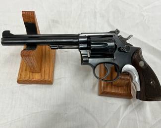 Lot# 331 - 384fp Smith & Wesson Model K22 22LR