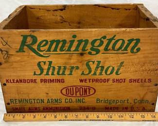 Lot# 211 - Remington Shur Shot Wooden Am
