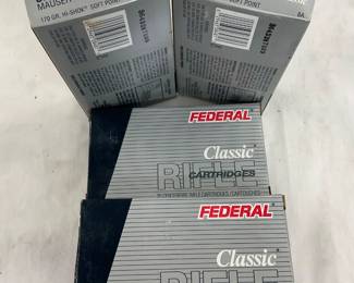 Lot# 88 - 80 Rounds of Federal 8mm Mause
