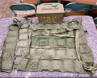 Lot# 114 - 5.56mm Ammunition in Metal Am
