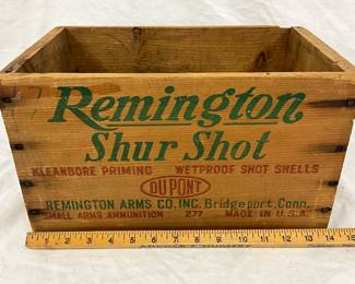 Lot# 218 - Remington Shur Shot Wooden Am