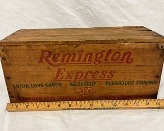 Lot# 212 - Remington Express Wooden Ammu