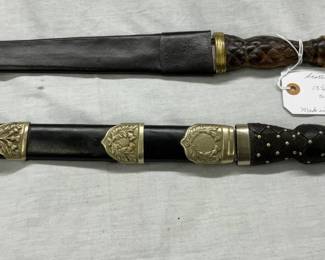 Lot# 210 - Pair of Scottish Dirk Reprodu