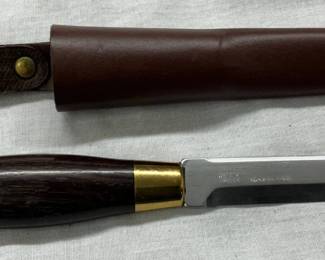 Lot# 182 - Morakniv Laminated Steel Knif