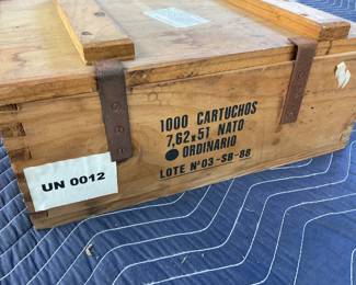 Lot# 118 - Unopened Wooden Crate of 1000
