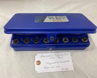 Lot# 536 - Brownells Tap and Die Kit No.