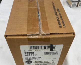 Lot# 119 - Box of 500 Rounds .357 SIG 12