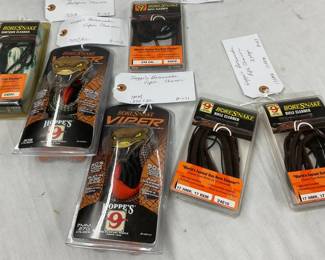 Lot# 518 - Lot of Hoppes BoreSnake and B